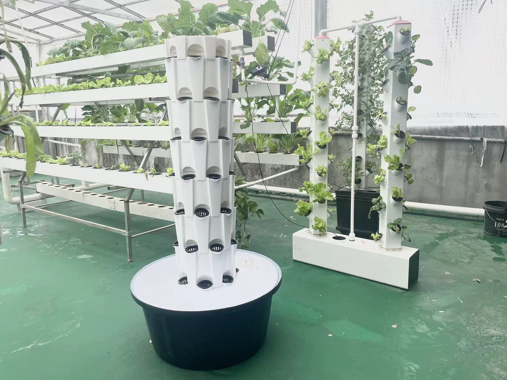 Balcony vegetable soilless cultivation equipment, hydroponic system, greenhouse greenhouse New agricultural planting tower