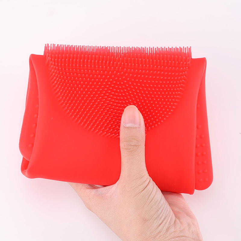 Wholesale Silicone Colorful Washing Gloves Silicone Cleaning Glove