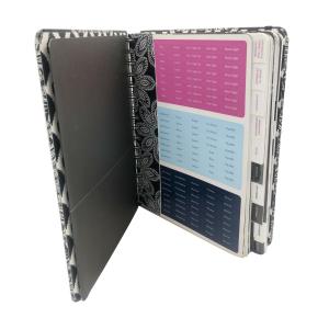 2mm Custom Spiral Bound Book Planner Journal Notebook CMYK Colorful Printing