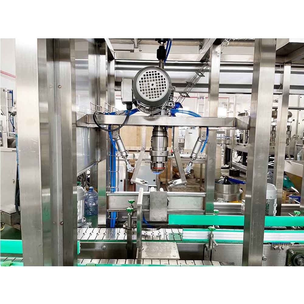 2000BPH 15L Linear Type Mineral Water Bottling Machine