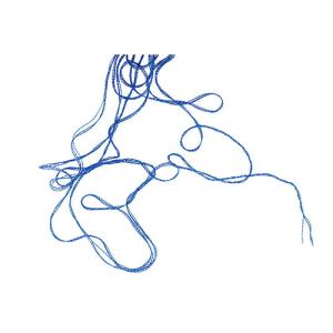 Practical Washable Twisted Loop Yarn , Antibacterial Twisted Wool Yarn