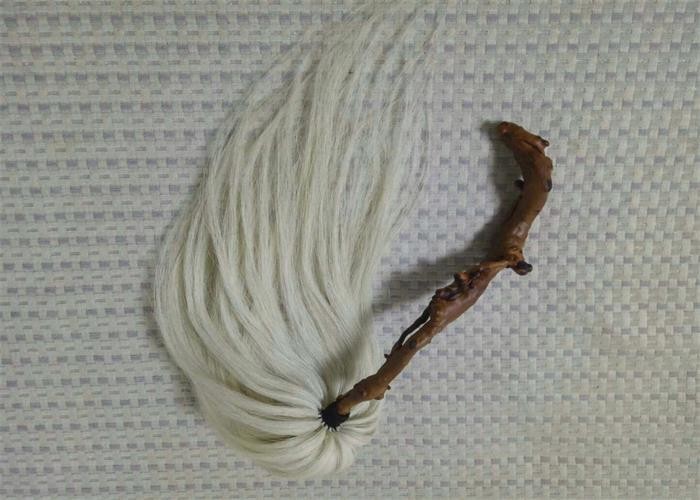 Handmake True Horse Tail Fly Whisk Strength And Elasticity 70 Cm 225g