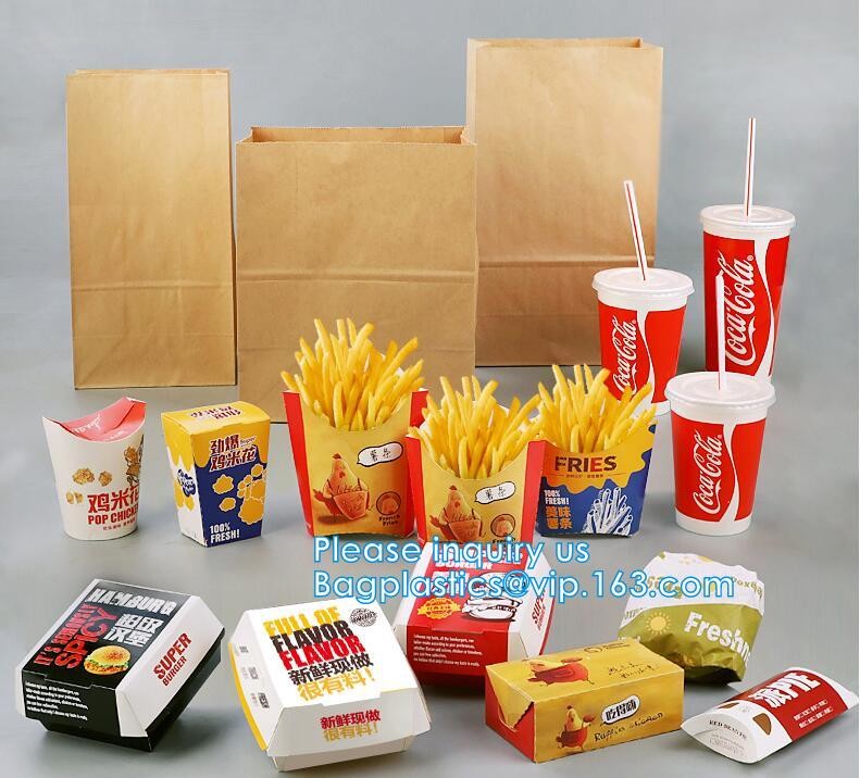 Cheap Cardboard foldable kraft paper lunch box with window,Lunch noodle fast food kraft paper box by customized logo pri
