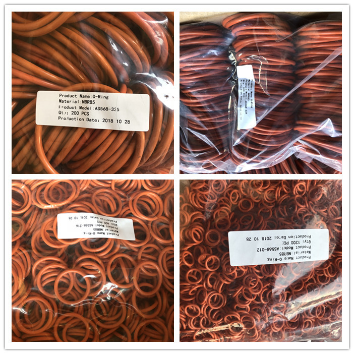 OEM Rubber O Ring Seal Various Sizes Available Water Oil Resistance Rings For Seal