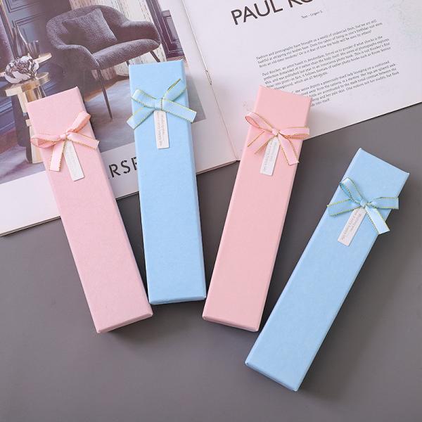 Wholesale Ring Necklace Jewelry Gift Paper Box Velvet Jewelry High End PU