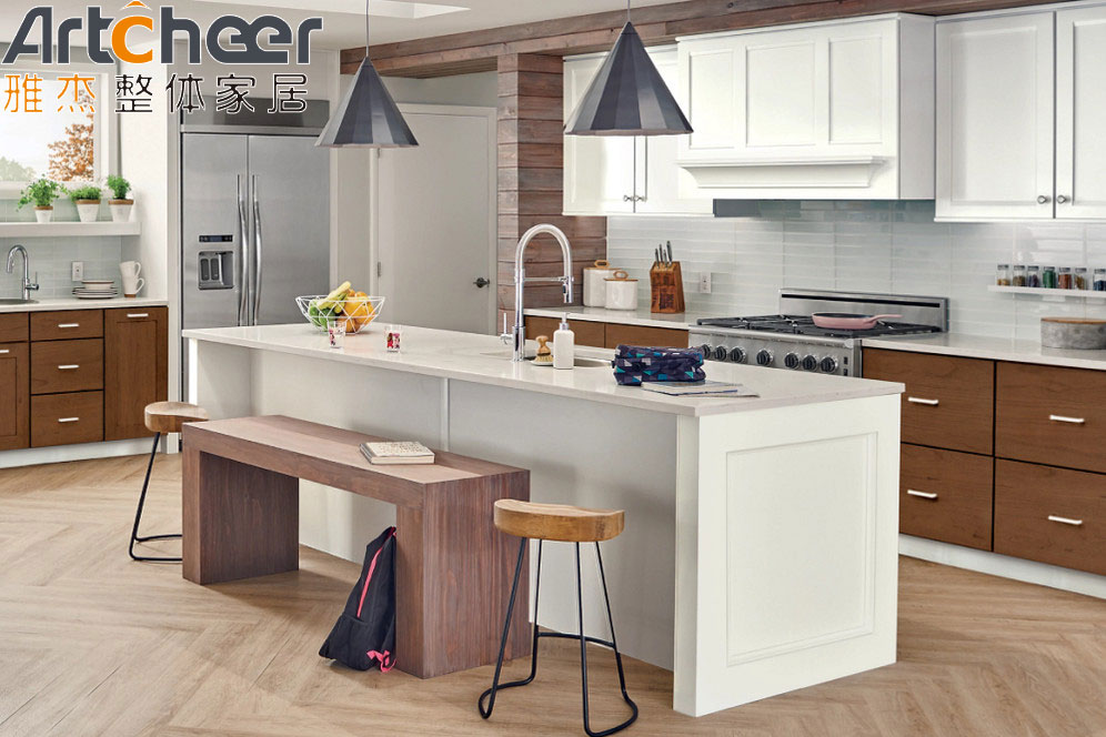 Mail Packing Durable Painted Kitchen Furniture with Simply Design and Lacquer