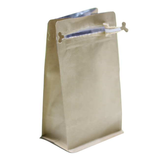 OEM Kraft Stand Up Pouches Printed Mylar Biodegradable Heat Seal ziplockk Bags