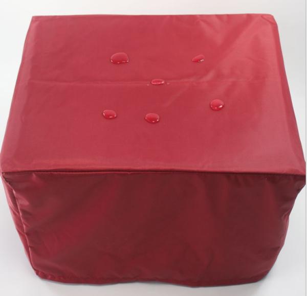 Dirt Resistant Ice Chest Cover , 7.0 KGS/PC Black Freezer Cover Outdoor