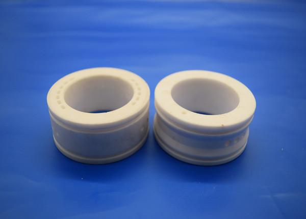 Sintered White Alumina Zirconia Ceramic Sleeve , Polished Aluminum Wheels Guide