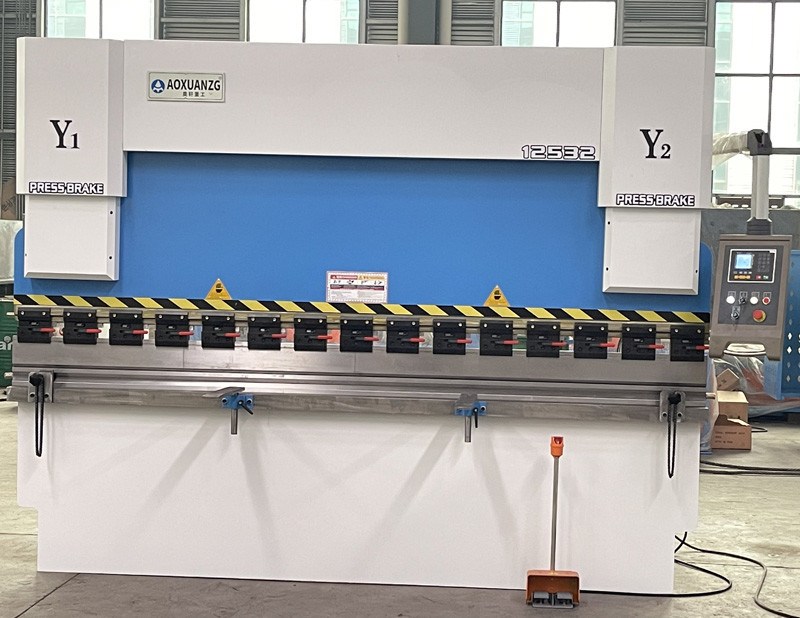 125T 3200MM Torsion Bar Press Brake Industrial Hydraulic Press Folding