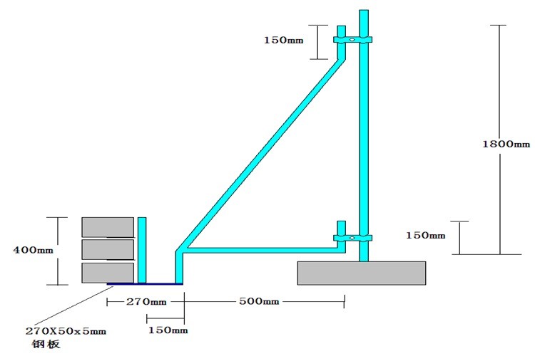 Safety Traffic Movable Fence Temporary Fence Powder Coated Site Fence