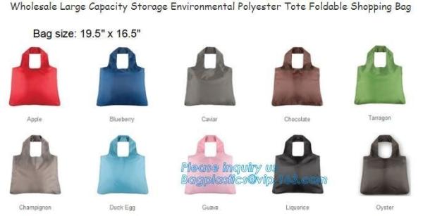 Eco-Friendly Reusable Polyester Foldable Shopping Bag,Custom Gift Promotional