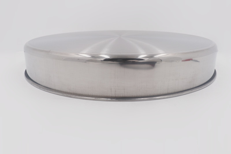 3pcs Bakeware Stainless Steel Cake Plate Nonstick Pizza Pan