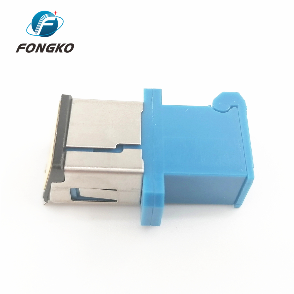 SC UPC Simplex Shutter Fiber Optical Adapter Sc Apc To Sc Upc Adapter