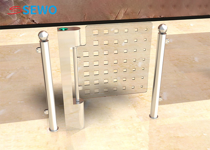 Supermarket Vertical Swing Gate Access Control Speed Turnstile Barrier Gate