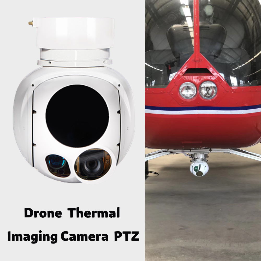 10.5KG 30X Zoom Drone Thermal Cameras Laser Ranging Automatic Capture Tracking HXTS10