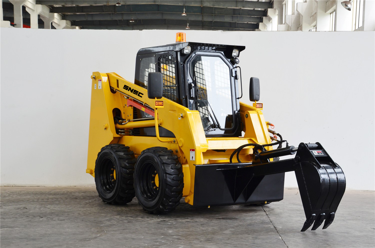 50HP 60HP 75HP 100HP Mini Loader with Hydrostatic Pump and 1920mm Max Dumping Height