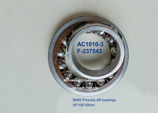 AC1010-3 F-237543 SAC50100B BMW Porsche differential bearings angular contact