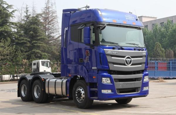 Used High Roof Cabin Tractor Head Truck WP Engine 6x4 Drive Mode Foton Auman