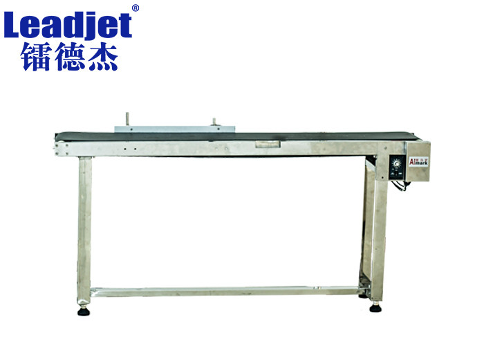 220 Volt 120W Belt Conveyor B6 Machine Leadjet For Lass Bottle Plastic Bag