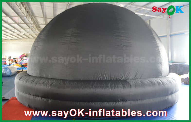 School / Showing Portable Dome Inflatable Planetarium With Mobile Projector