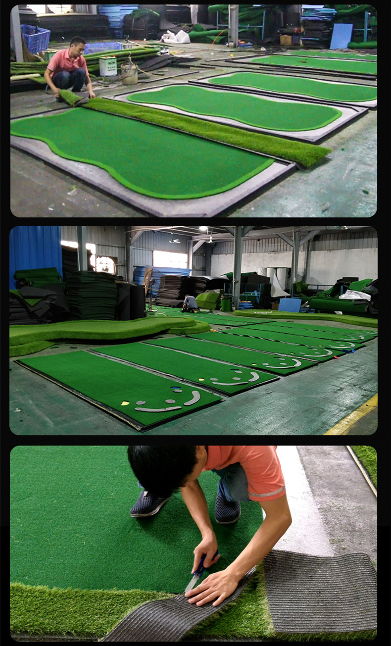 1.5m Golf Putting Green Turf Roll 40mm Portable Putting Green For Backyard
