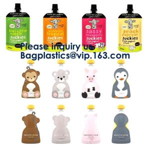 Foil Stand Up Bag In Box For Juice,Standing Plastic Pouch Spout Proof Juice