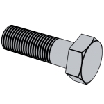 High Strength Stainless Steel Hot Dip Galvanized Hex Bolt DIN933 DIN931 M3 M5 M6 M8 M10 M12 M16 for Heavy Duty Applications