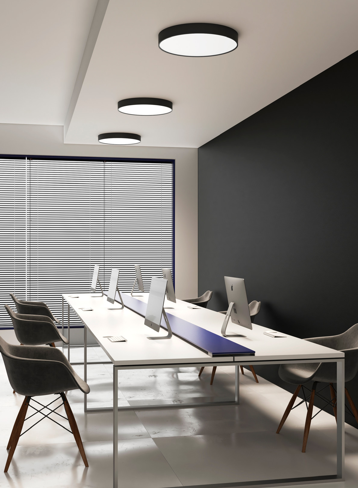 2700K-6500K Ceiling Round Led Panel Light Dimmable Customized