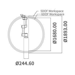 Industrial robot arm TM5-900 collaborative 4kg Payload 900mm Arm robots