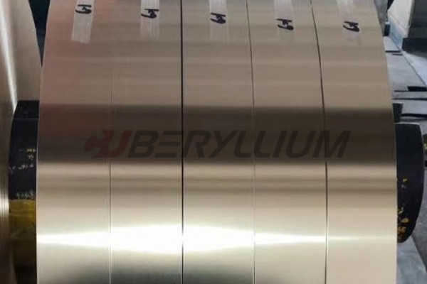 Beryllium Copper Foil Alloy 25 C17200 1/2H Temper Thickness 0.254mm X 200mm