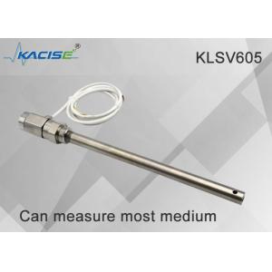 Dropper capacitive level sensor for high temperature level measurement with
