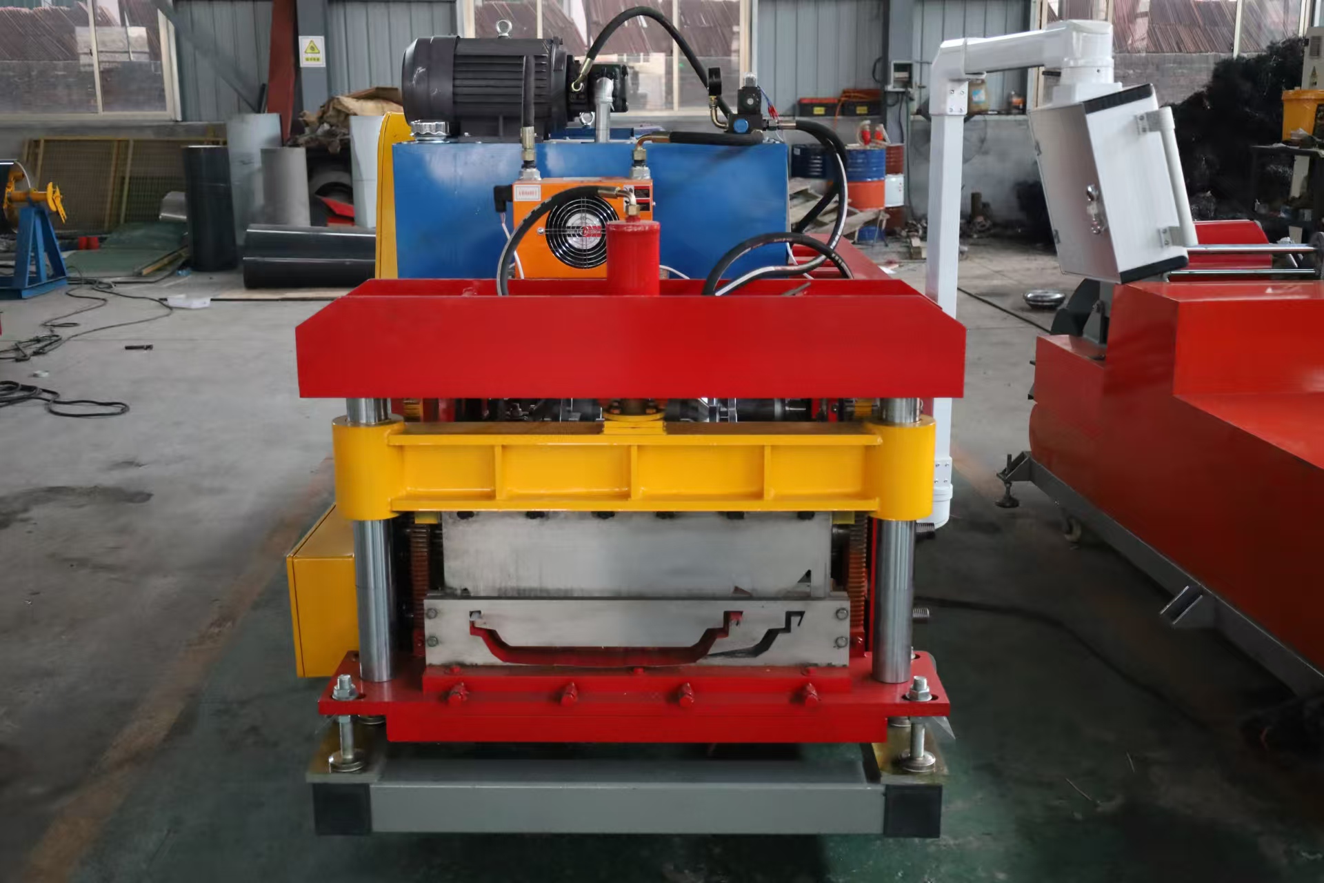 Snap Lock Portable Standing Seam Metal Roofing Machine