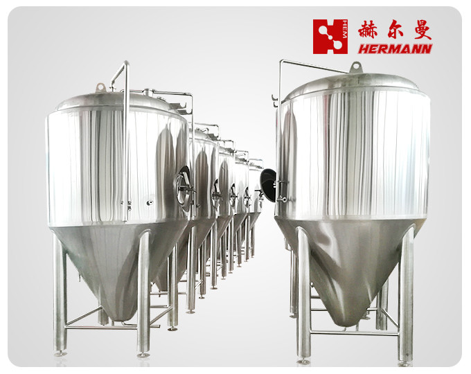 Easy Operation Conical Fermentation Vessel , 20BBL Stainless Steel Fermenter