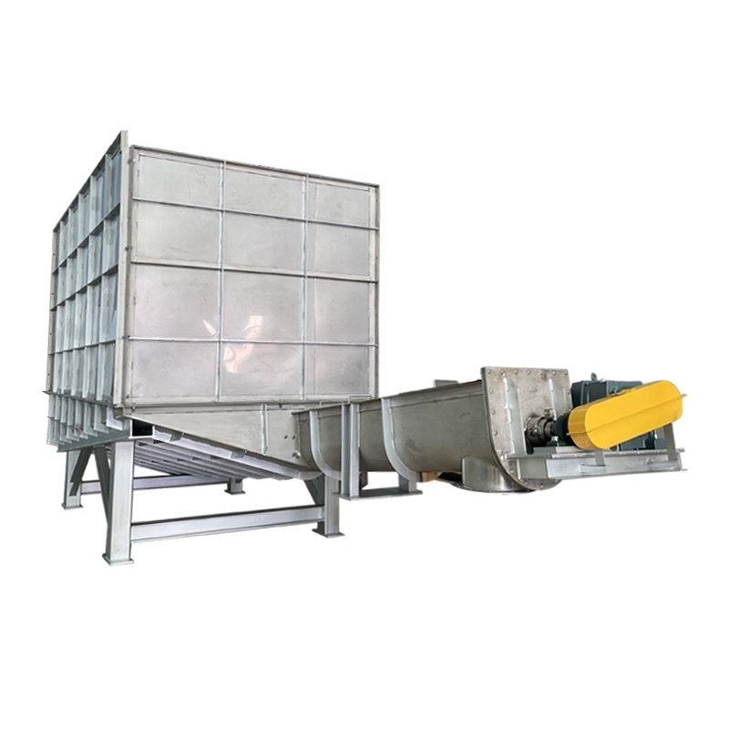 OEM Custom Machinery Stainless Steel U Shaped Sawdust Screw Auger Conveyor