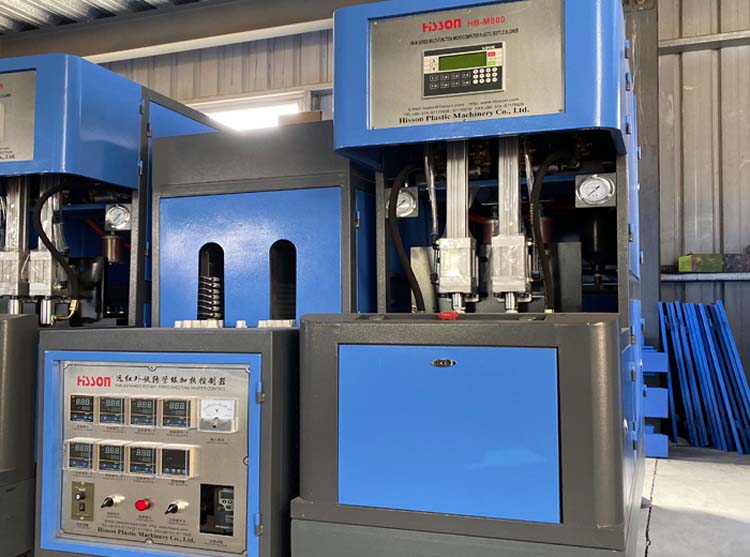 Online Support Semi-auto Plastic Drinking Water Bottle Blowing Machine for Production