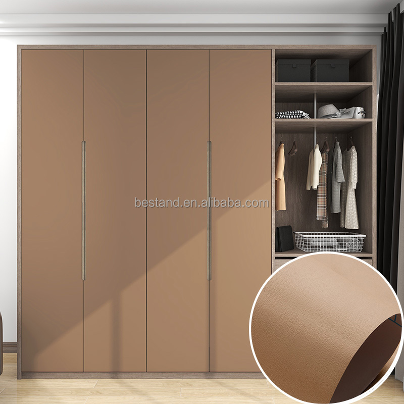 Hotel Kitchen Film Decorative Self Adhesive Wood Paper for Furniture Decoration