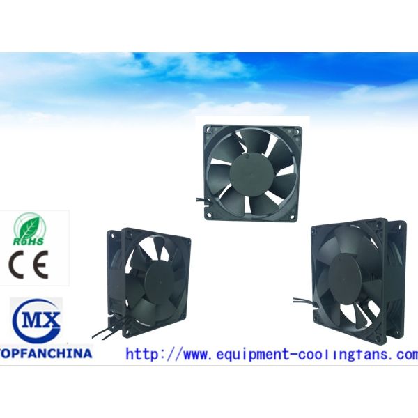 Quality Low Noise 92mm 3.6" Car Ventilation Fan Brushless Axial DC Fan With Plastic Frame for sale