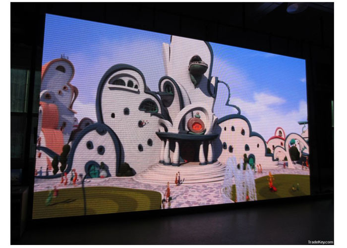 Outdoor Led Display Screen Hire P5 Led Matrix Electronic Media For Mall Board