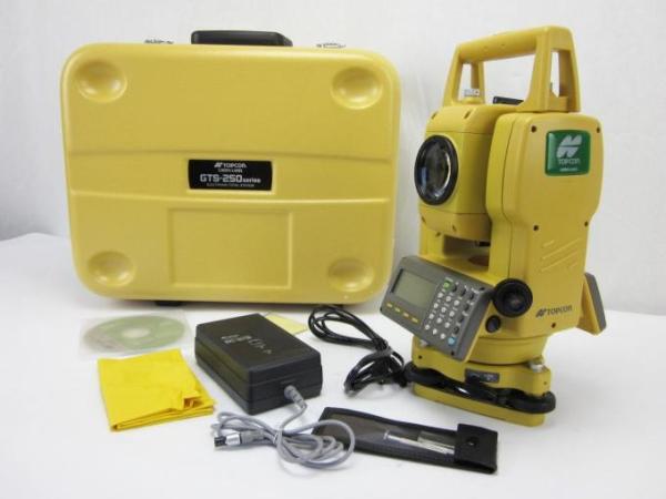 Topcon GTS252 GTS255 Total Station Spanish Portuguese English Version Total