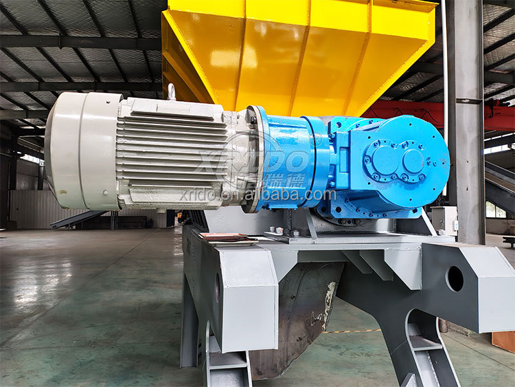 2000kg/D-3000kg/D Industrial Garbage Shredder Wood Metal Double Shaft Shredder