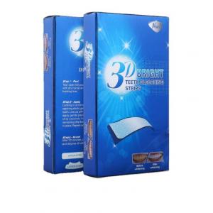 China GMP 3D Dental Teeth Whitening Strips Non Peroxide PAP 100% Effective on sale
