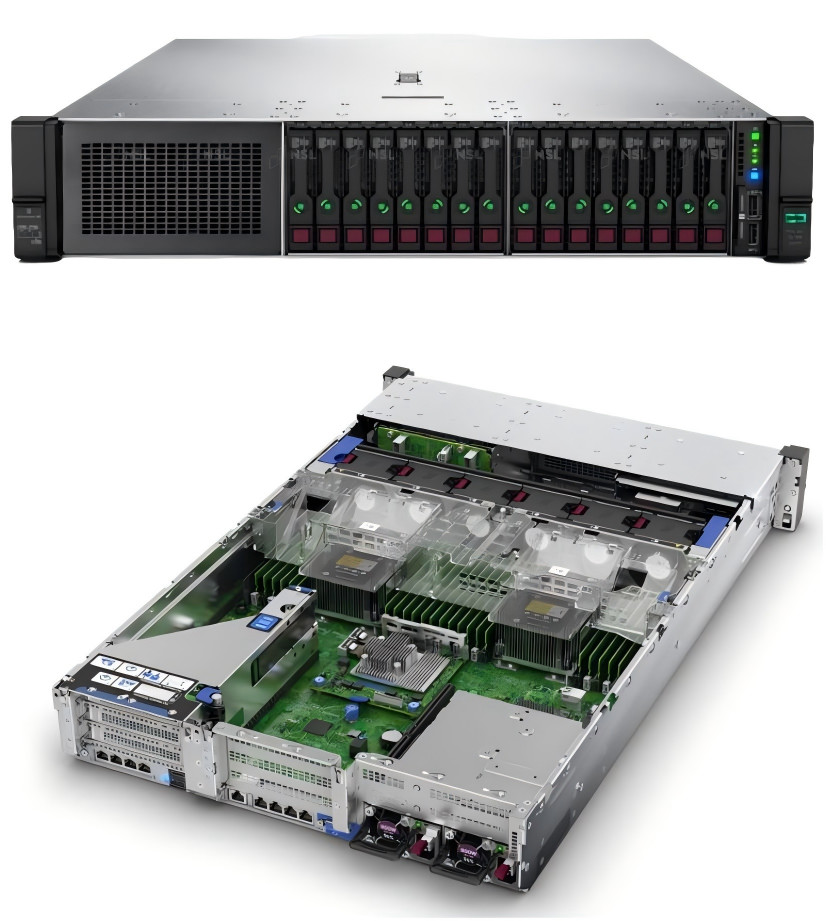  Rackmount HPE Proliant Server DL380 GEN10 16SFF P408e-p RAID Manufactures