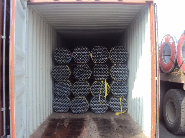 Pre Galvanized Square Steel Tube Light Zinc Coating 40-120g