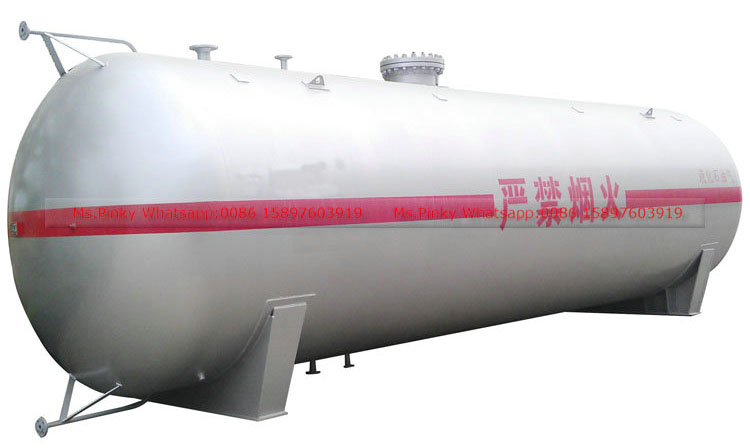 50000 Liters 25 Tons 5 M3-200 M3 LPG Cooking Gas Storage Tank Autogas Station Tank Low Price for Sales