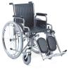 Buy cheap Elevating Footrest Folding Steel Wheelchair Bariatric Transport Chair Tpr Castor from wholesalers