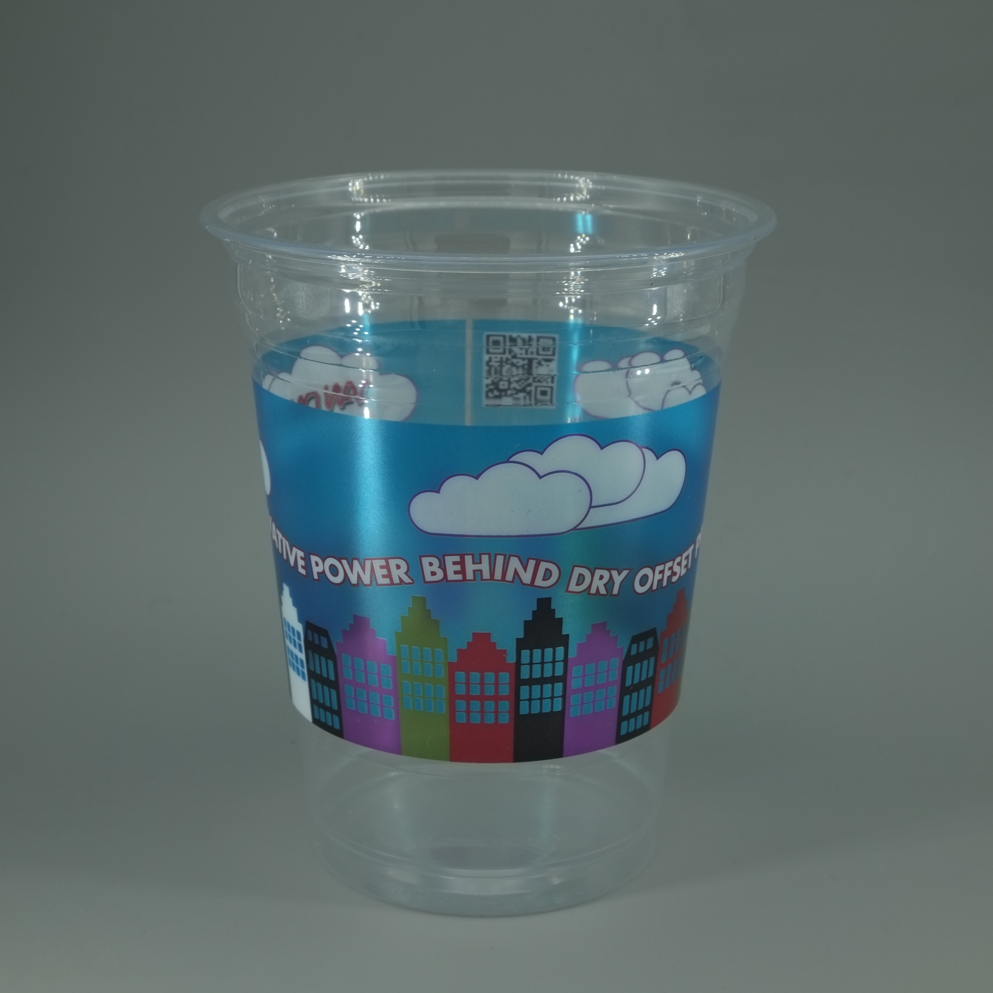 33.8 OZ Food Grade Plastic Drink Cup for Customized Logo Sauce and Yogurt Ice Cream