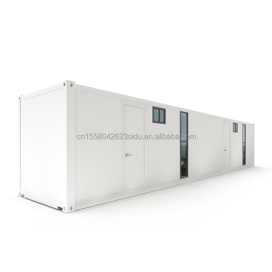 Mobile Shipping Container with 4 Bedroom Residential Mini Lounge Wall 50/75/100mm Wave Sandwich Panel