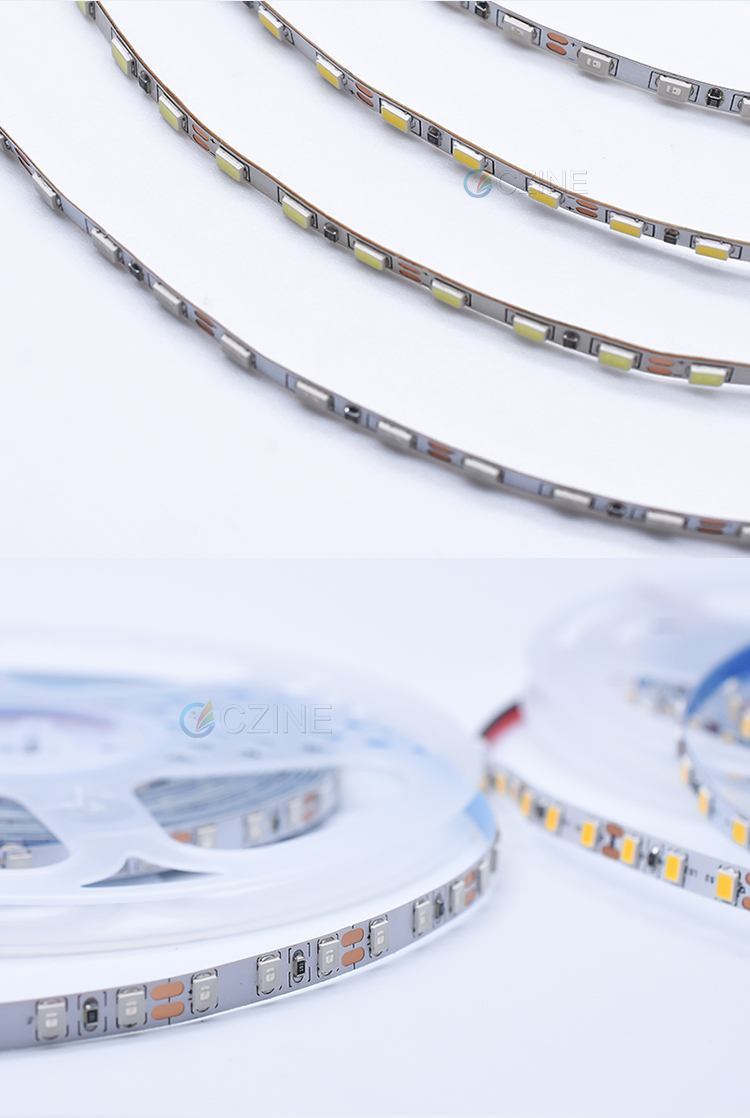 High Bright Dc12v 5v Thin Led Tape Cintas 4mm 5mm Flexible Warm White Red Blue Green 120led Luces Led 2835 Led Strip Light