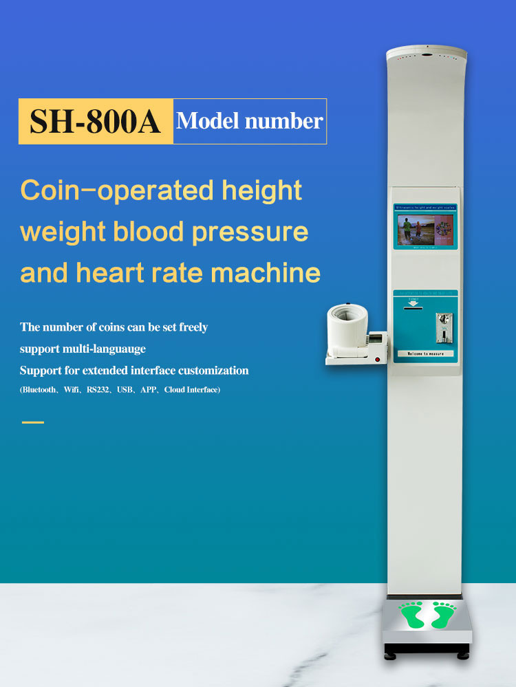 Medical Health Kiosk Machine Used To Measure Blood Pressure For Clinic / Pharmacy